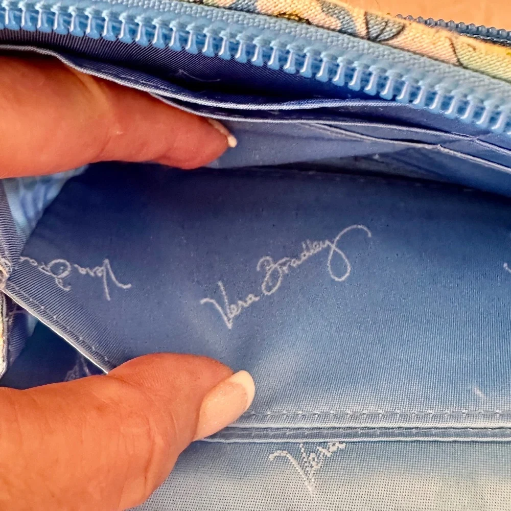 Vera Bradley, English Meadow Twist Lock Wallet - Picture 8 of 10